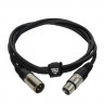 Микрофонный кабель ROCKDALE MC001-1M, разъемы XLR, 1 м