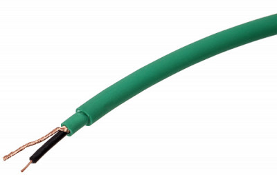 SOUNDKING GA303 GREEN - инструментальный кабель,зелёный