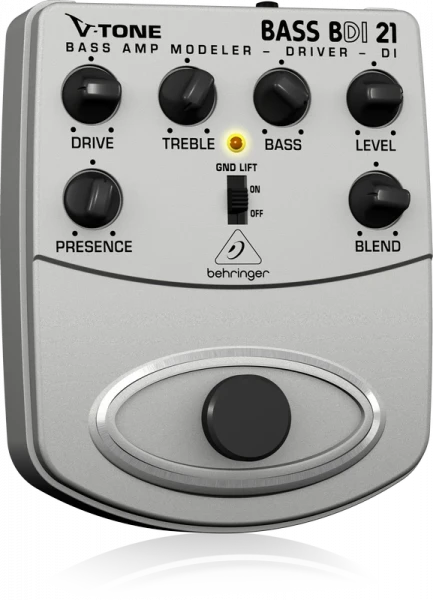 Педаль эффектов Behringer V-TONE BDI21 моделирования басовых