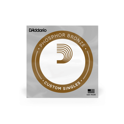 Одиночная струна для акустической гитары 20 D'Addario PB020