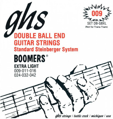 GHS DB / -GBXL струны для электрогитары headless