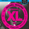 D'ADDARIO ESXL170 Regular Light 45-100 струны для 4-струнной бас-гитары headless