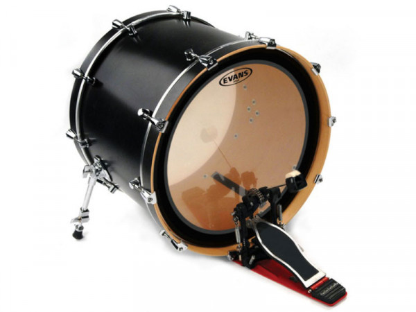 Evans BD24EMAD Пластик 24" EMAD Clear для бас-барабана двухслойный