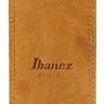 IBANEZ GSLZ60-BK LEATHER GUITAR STRAP кожаный ремень для гитары, черный