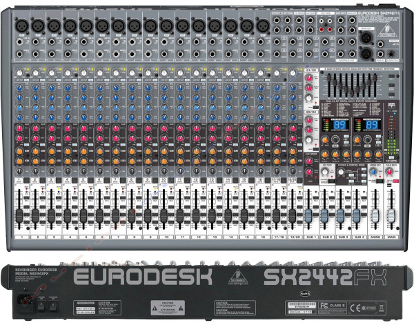 Behringer SX2442FX EURODESK универсальный микшерный пульт