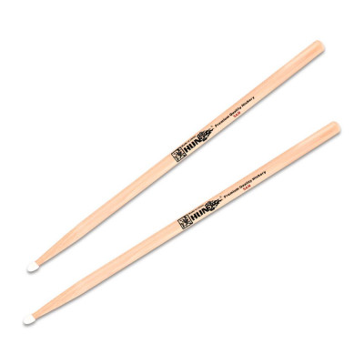 Барабанные палочки HUN 5AN Hickory Series орех, нейлоновый наконечник.