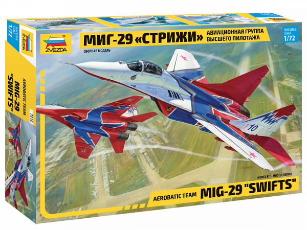Самолет "МиГ-29" авиагруппа "Стрижи" 1/72