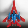 Самолет "МиГ-29" авиагруппа "Стрижи" 1/72