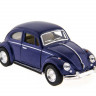 Машина Kinsmart "Volkswagen Classical Beetle" инерция (1/12шт.) 1:32 б/к