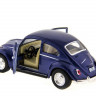 Машина Kinsmart "Volkswagen Classical Beetle" инерция (1/12шт.) 1:32 б/к