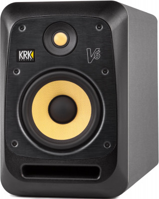 KRK V6S4 Активный 2-х полосный (Bi-Amp) 6-ти дюймовый студийный монитор, черный