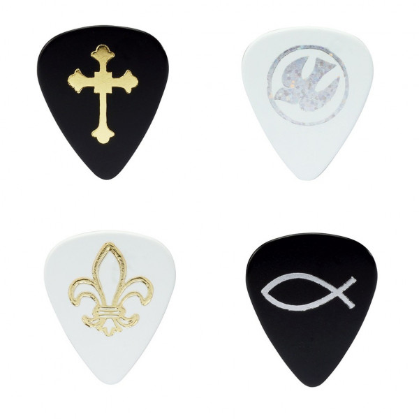 Набор медиаторов для гитары D'Andrea RPCHH, 12 шт