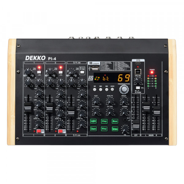 Микшерный пульт DEKKO PI-4L Микшерный пульт DEKKO PI-4L