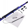 NUVO Student Flute (Blue/Black) флейта студенческая из пластика с удлинённым клапаном Соль