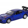 Машина "АВТОПАНОРАМА" Maserati Gran Turismo MC GT4, синий, 1/43, инерция, в/к 17,5*12,5*6,5 см