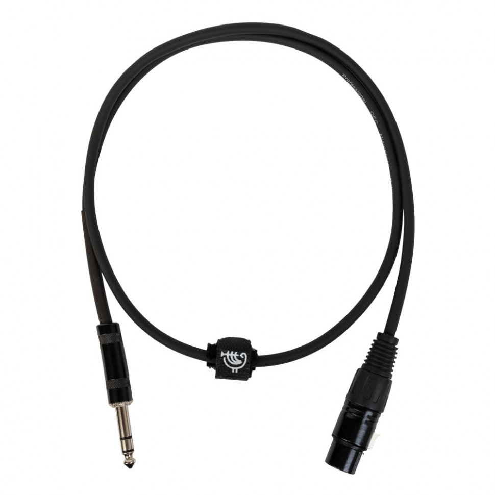 Микрофонный кабель ROCKDALE MN001-5M, разъемы XLR male X mono jack male ...