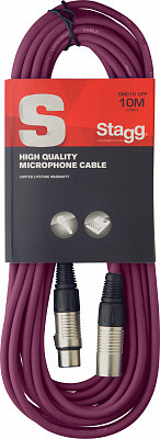 STAGG SMC10 CPP микрофонный кабель XLR мама-XLR папа 10 м