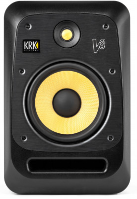 KRK V8S4 Активный 2-х полосный (Bi-Amp) 8-ти дюймовый студийный монитор, черный