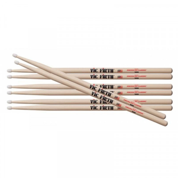 VIC FIRTH 5AN 3+1 барабанные палочки орех