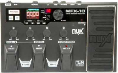 Гитарный процессор эффектов NUX MFX-10