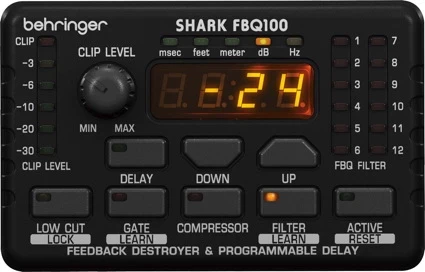 BEHRINGER FBQ100 подавитель обратной связи с одним каналом