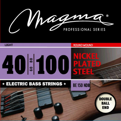 Комплект струн для бас-гитары Double Ball End 40-100 Magma Strings BE150NDB