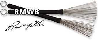 Щетки барабанные металлические VIC FIRTH RMWB Russ Miller пара разных