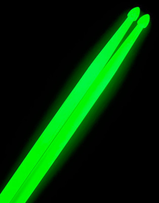 Барабанные палочки Rocket DS-01 GR зеленые неоновые