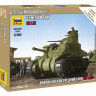 Сборная модель ZVEZDA Американский средний танк "Ли" М3, 1/100