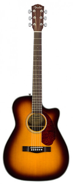 Fender CC-140SCE SB WC электроакустическая гитара