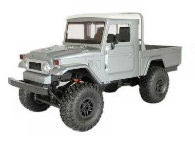 Радиоуправляемая машина MN MODEL японский пикап FJ45 (серебристый) 4WD 2.4G 1/12 RTR