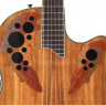 OVATION CE44P-FKOA Celebrity Elite Plus Mid Cutaway Natural Figured Koa электроакустическая гитара