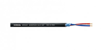 Микрофонный кабель Cordial CMK 222 BLACK FRNC