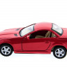 Машина Kinsmart 1:32 MERCEDES-BENZ SLK инерция (1/12шт.)  б/к