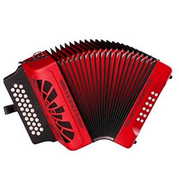 HOHNER El Rey del Vallenato GCF Red (A4924) аккордеон