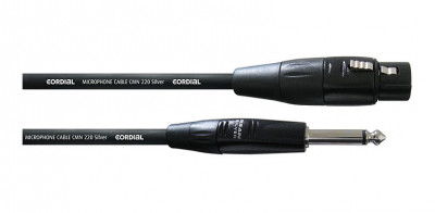 Cordial CIM 5 FP микрофонный кабель XLR мама-Jack mono 5 м