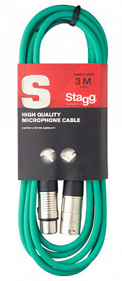 STAGG SMC3 CGR микрофонный кабель XLR мама-XLR папа 4 м