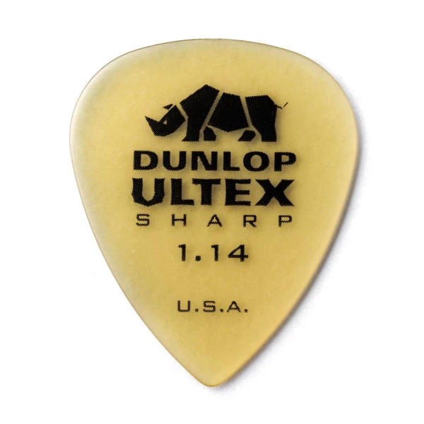 Медиаторы Dunlop 433R114 Ultex Sharp 72Pack, толщина 1.14 мм, 72 шт.