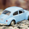 Машина Ideal 1:30-39 Volkswagen Beetle (блест. метал. фиолет.)