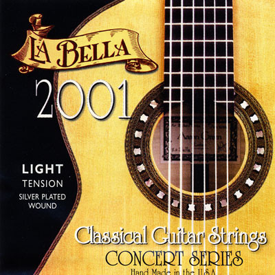 LA BELLA 2001L струны для классической гитары