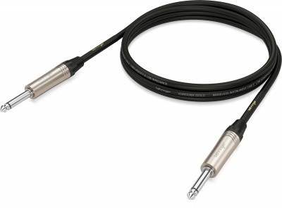 Инструментальный кабель Behringer GIC-150 джек моно 6.3мм/джек моно 6.3мм, 1.5 м