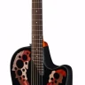 Applause AE44-5 Elite Mid Cutaway Black электроакустическая гитара