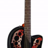 Applause AE44-5 Elite Mid Cutaway Black электроакустическая гитара