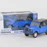 Машина "АВТОПАНОРАМА" УАЗ-469 1/24 в/к 22*12*11 см, синяя