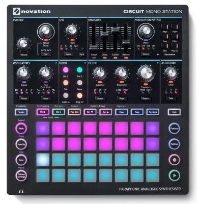 NOVATION Circuit MonoStation парафонический аналоговый синтезатор