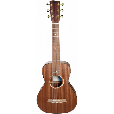 Гитара акустическая уменьшенная PONI TR 2-3, цвет натуральный коричневый