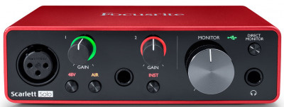 Аудиоинтерфейс FOCUSRITE SCARLETT Solo 3rd Gen