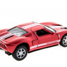 Машина Kinsmart 1:36 Ford GT 2006 инерция (1/12шт.) б/к