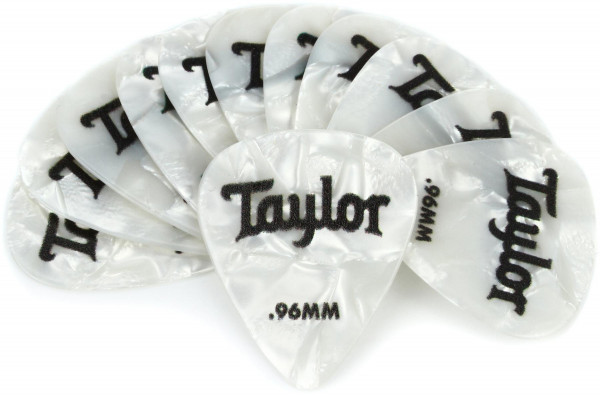 TAYLOR 80714 CELLULOID 351 PICKS ABALONE медиатор жёсткий 0.96 мм