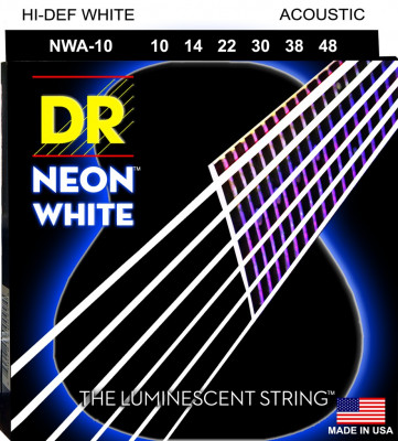 Комплект струн для акустической гитары DR NWA-10, 10-48